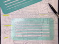 Lettering Aid Stencil R-926 Template similar