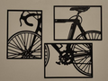 bicycle wall decor