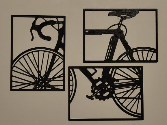 bicycle wall decor