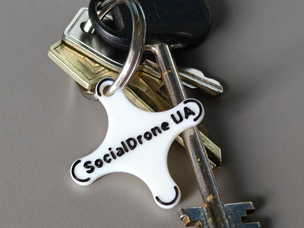 Small drone key chain