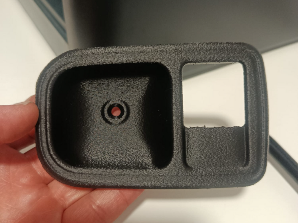 espelho de puxador de porta