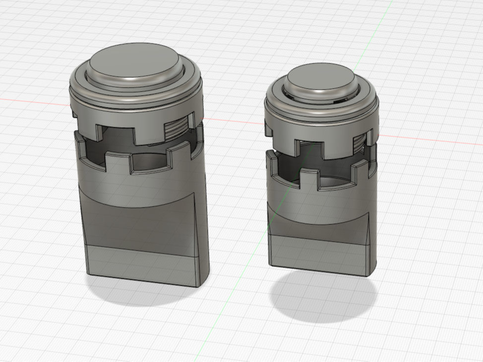 OSBMX v2 - Open Source Button LP v2 - 24mm + 30mm