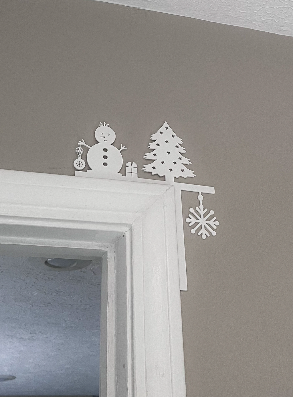 Christmas Door Corner