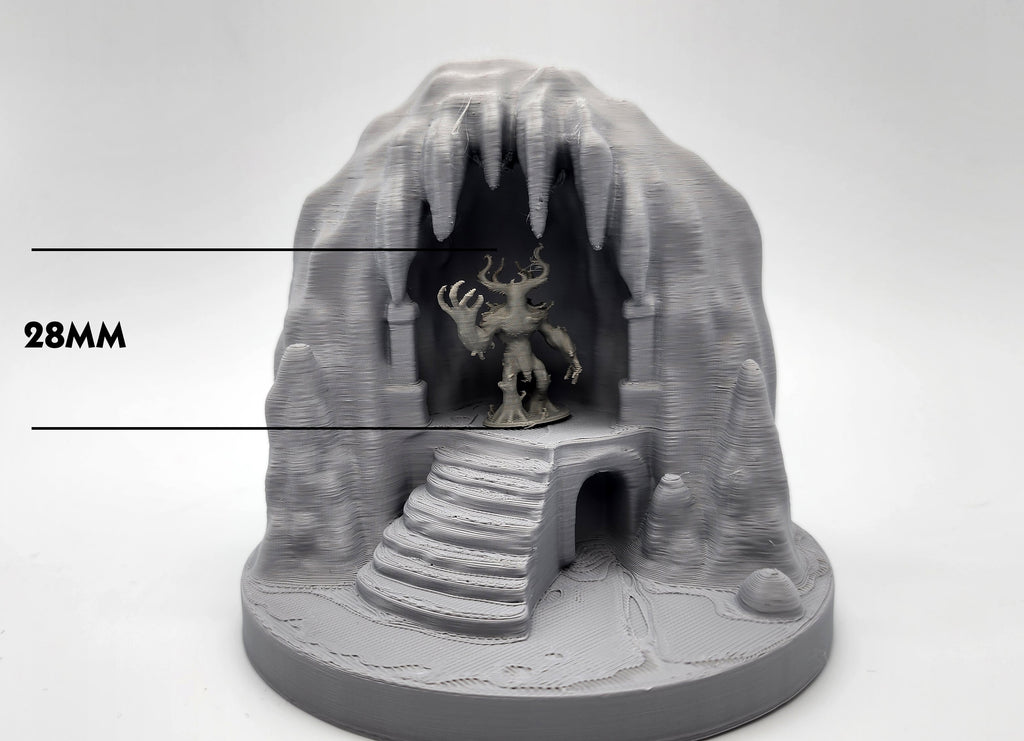 Miniature Display Cave - Holds 2-3 Minis