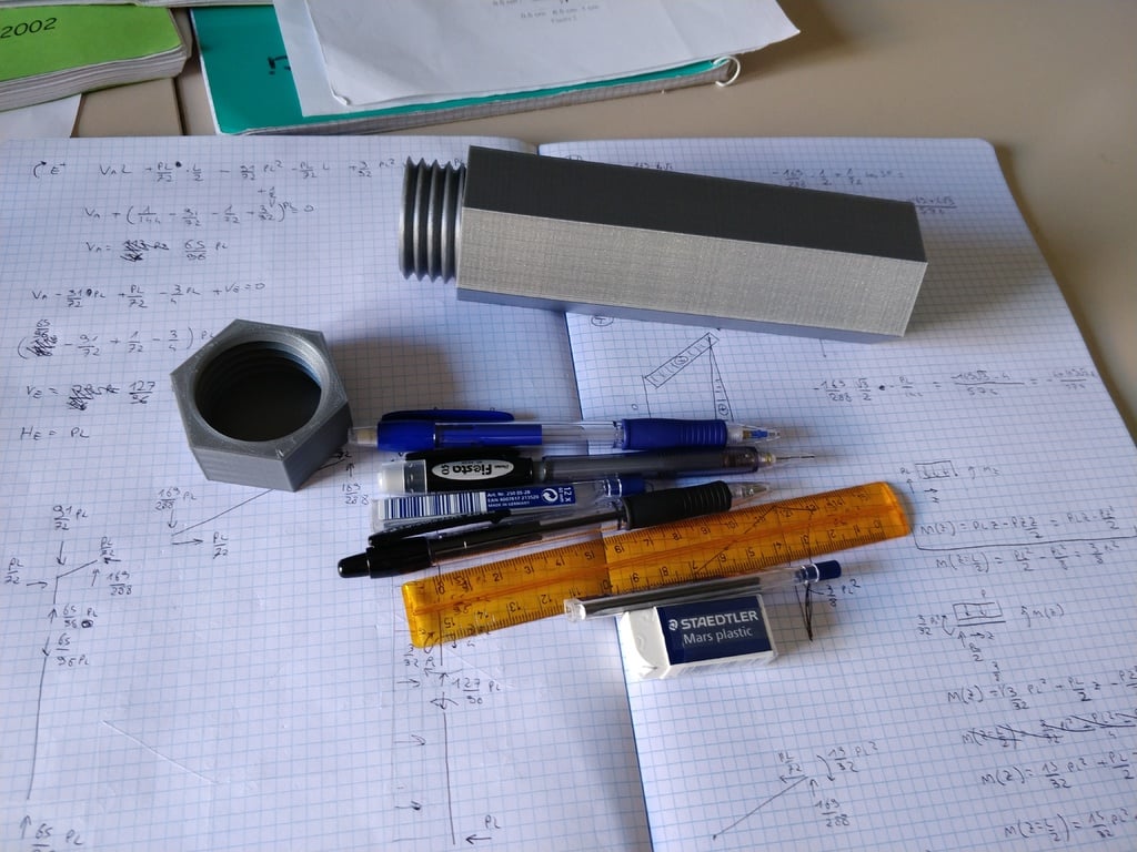 Hexagonal Pencil Case