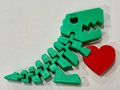Flexi Rex With Heart For Valentine's Day
