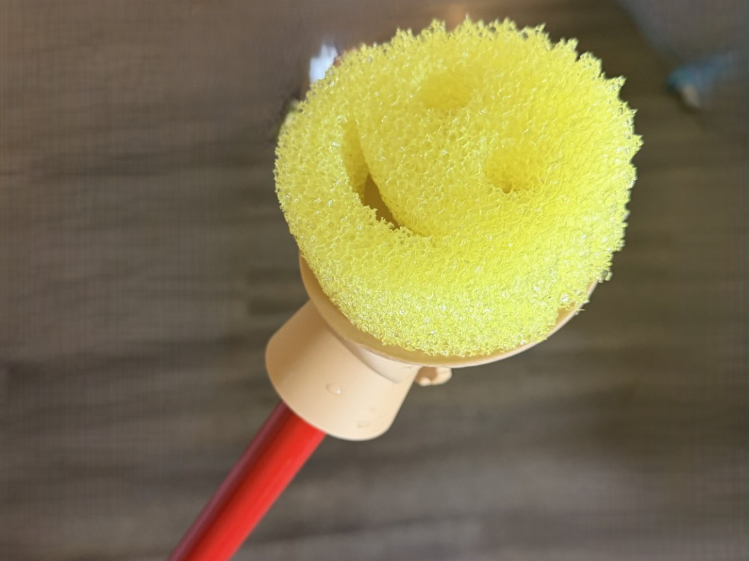 Tactical Scrubby — Parametric Scrub Daddy Adapter