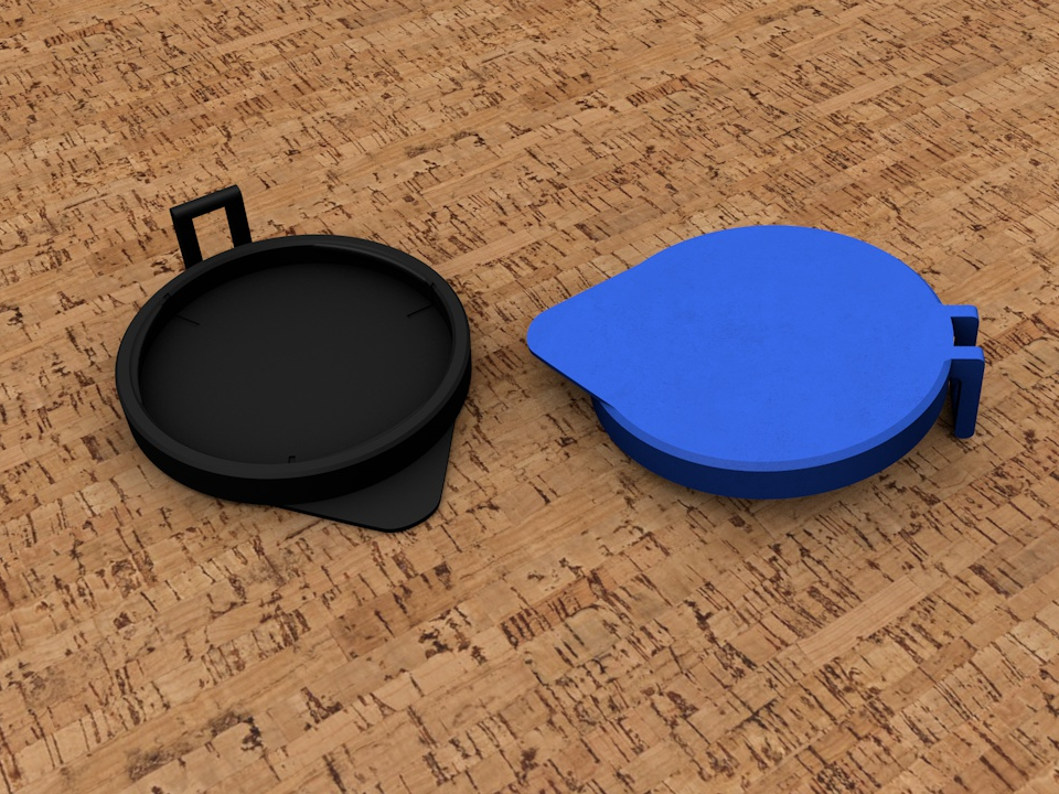 Ford Focus mk3 windshield washer reservoir cap