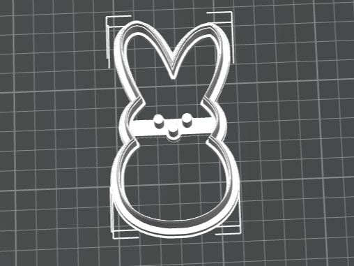 Peep Bunny Cookie Cutter