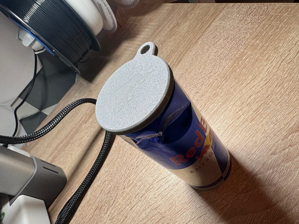 Can Cover RedBull Logo Dosen Deckel