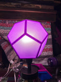 Dodecahedron Lampshade - resized base for E26 Bulbs
