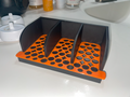 Soap Dish With 3 Slots