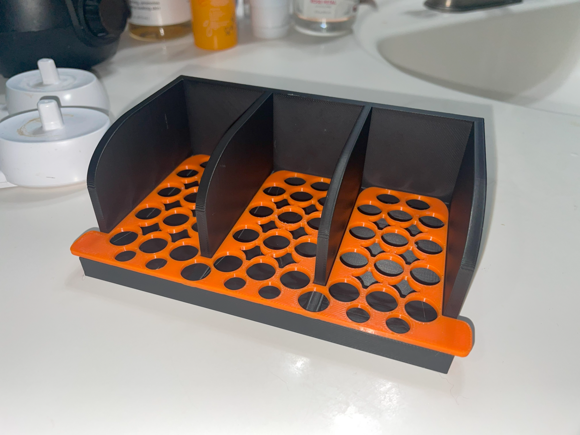 Soap Dish With 3 Slots