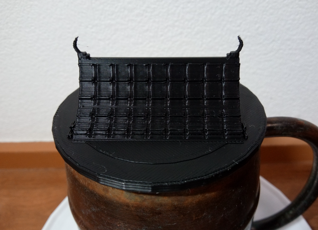 Japanese Castle Shaped Coffee Cup Lid