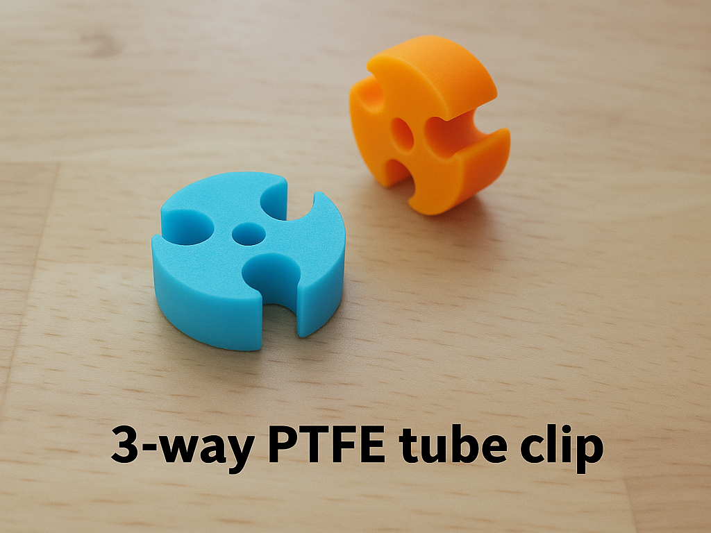 3 Tube PTFE Clip for Bowden Cables