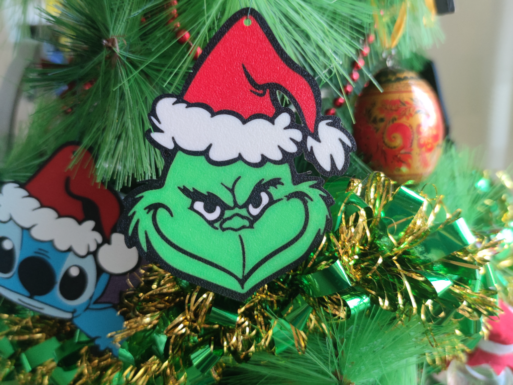 Adorno Navideño del Grinch