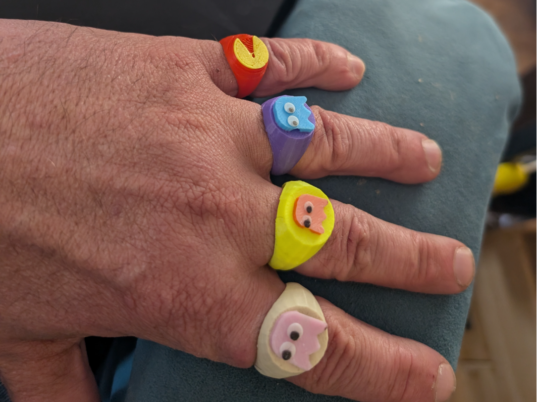 80s Arcade Rings no AMS needed