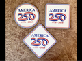 America 250 Drink Coasters (3 versions)