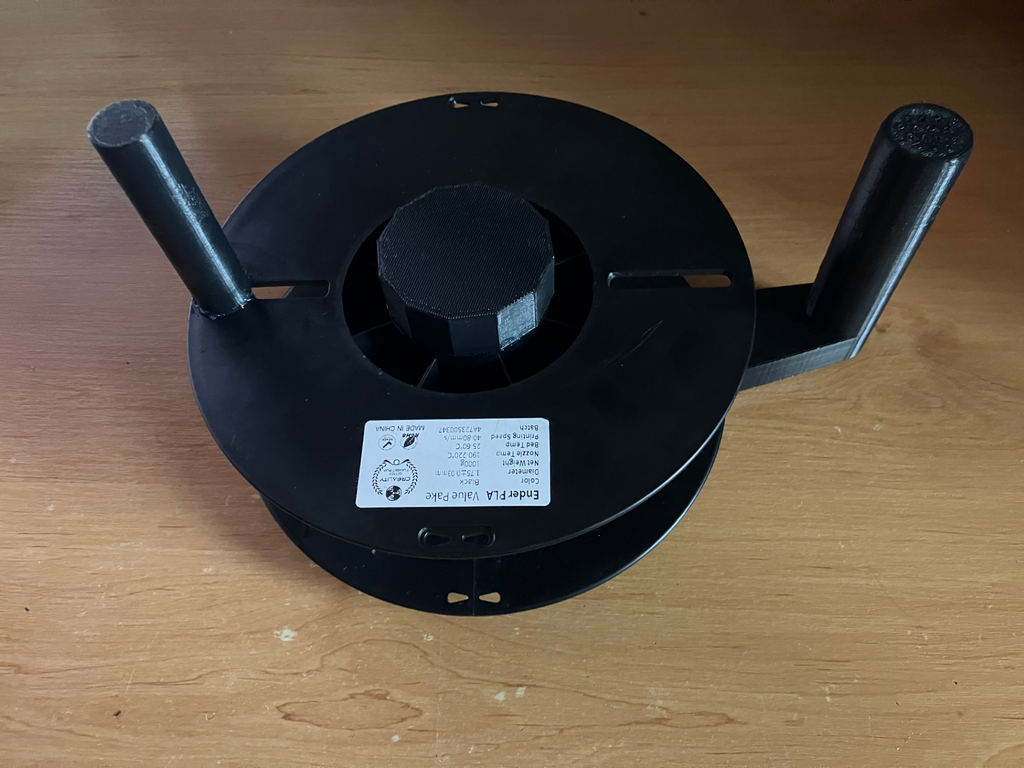 Reel filament spool cable