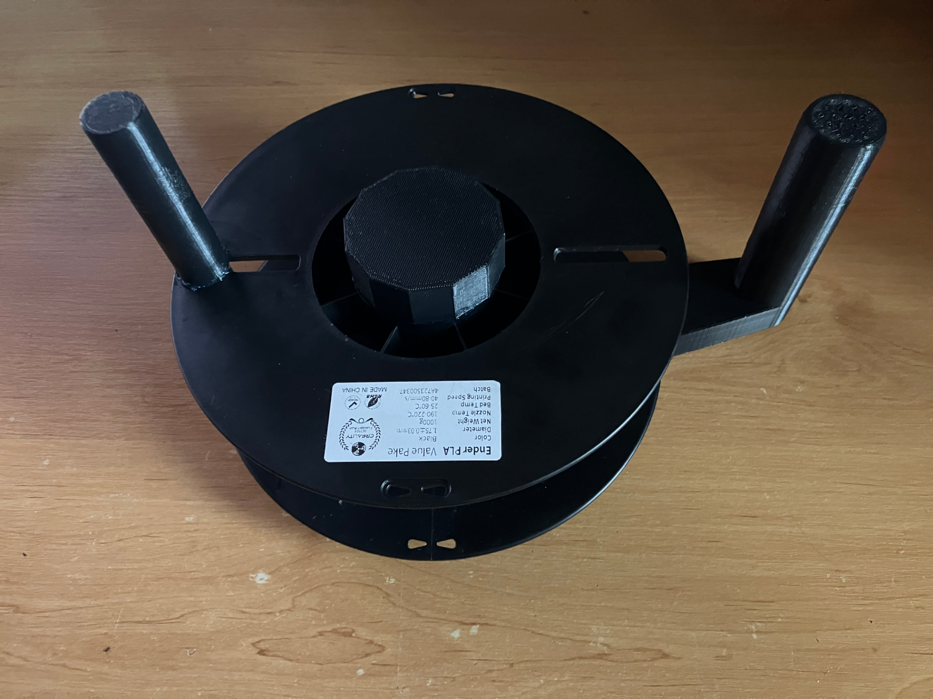 Reel filament spool cable