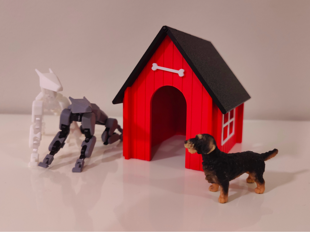Miniature Dog House (for Schleich for example)