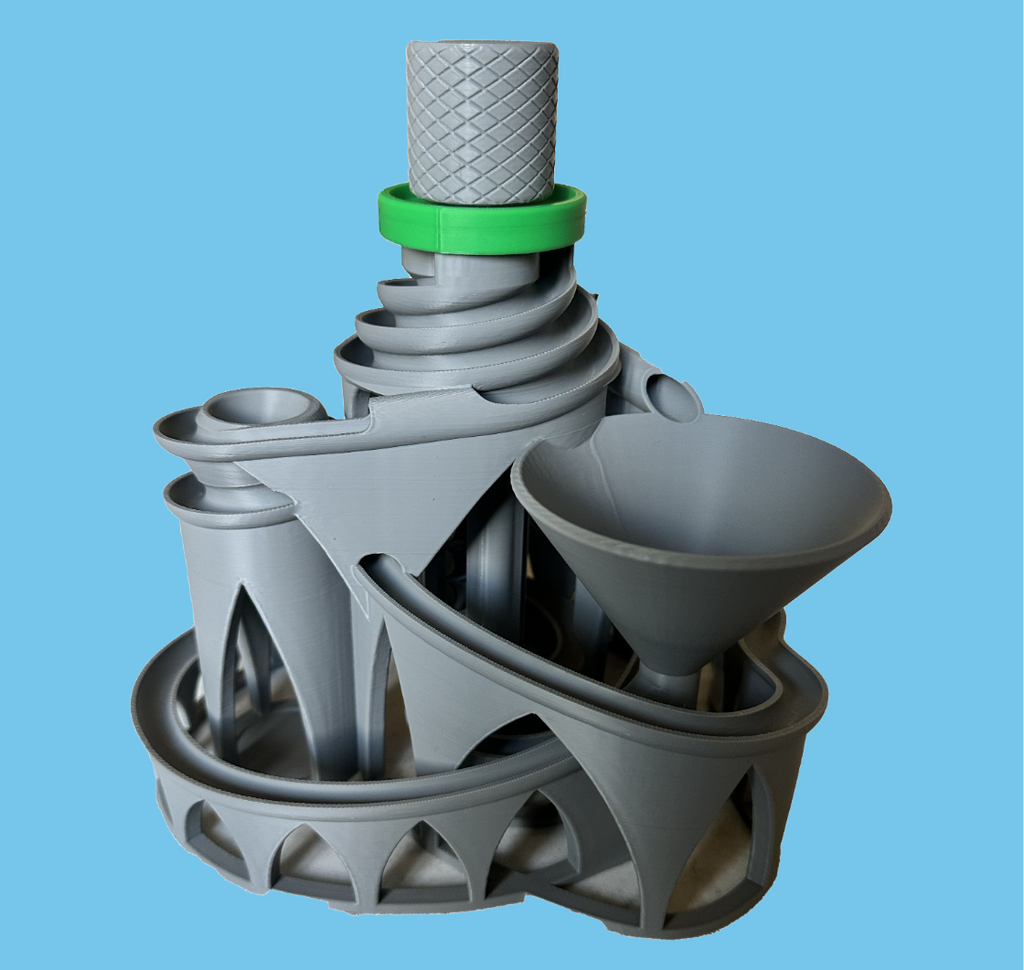 Cyclone Marble machine easy-turn knob