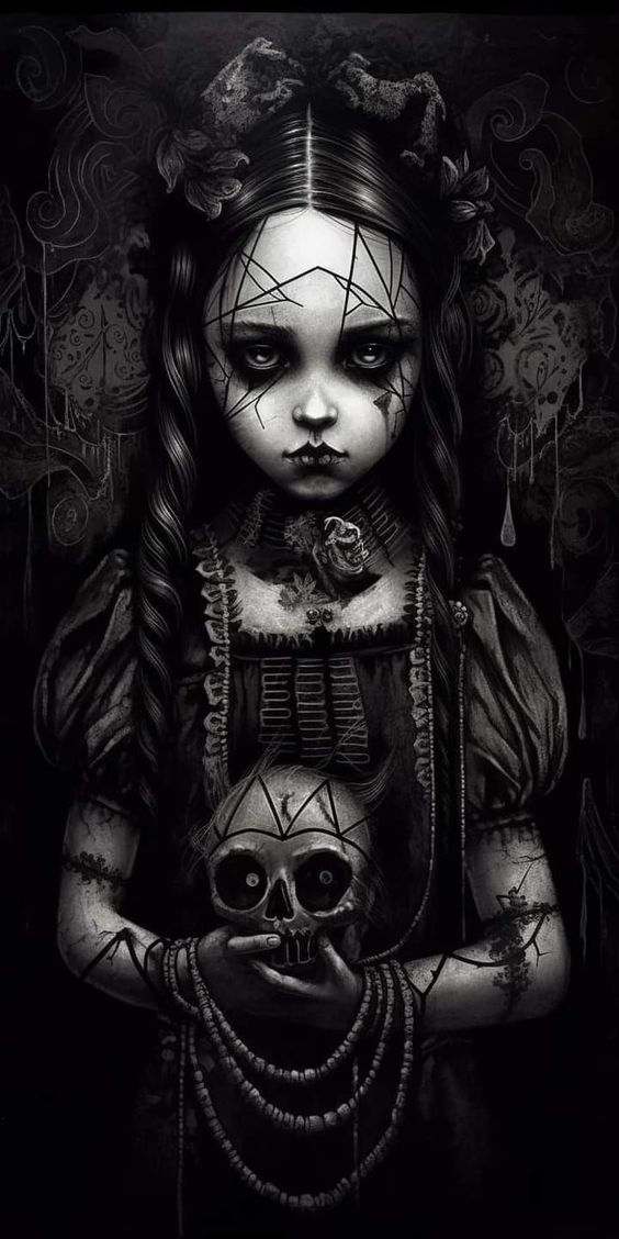 HUEFORGE Creepy Wednesday Black and White