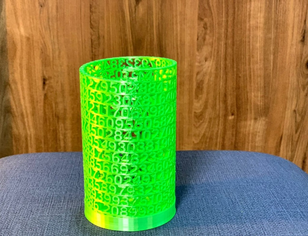 Spiral Pi Pencil holder