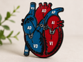 Cover de Badge de Identificación corazón anatómico