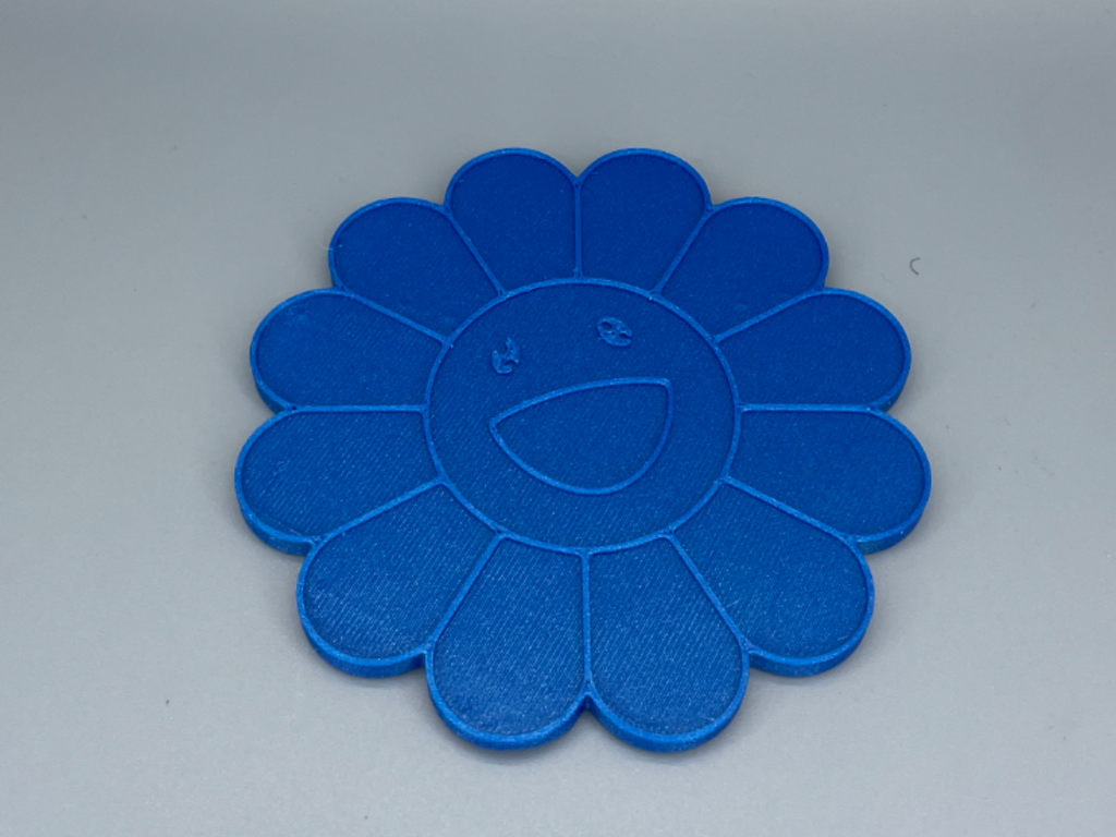 Murakami Takashi Smile Flower Coaster