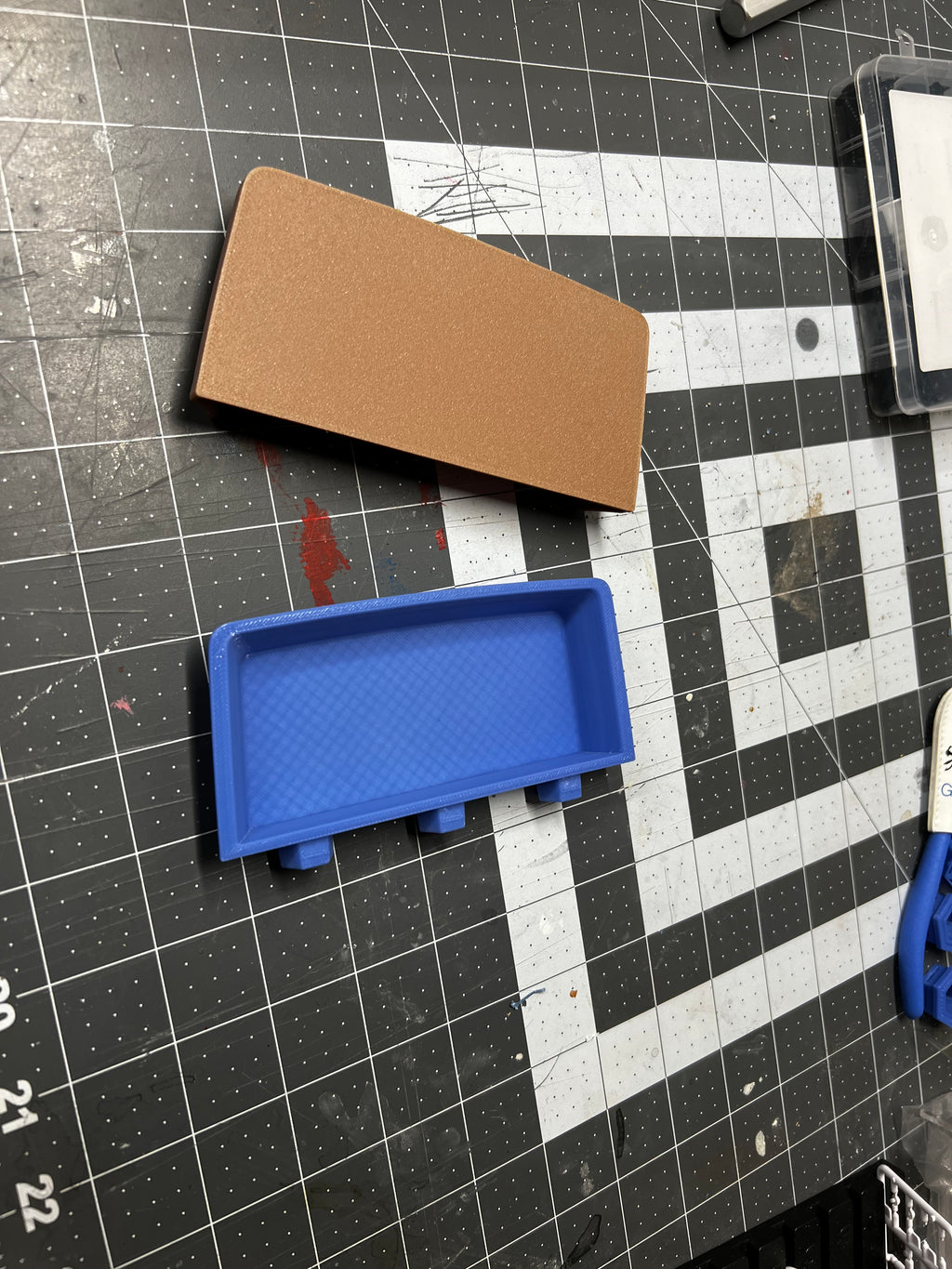 Secret Shelf for Honeycomb Storage Wall
