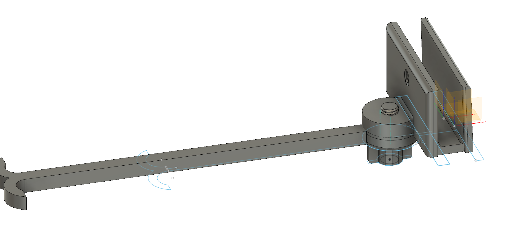 Holder for Tablet in a campervan