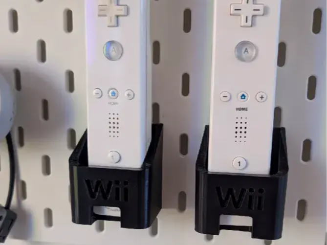 Wii Remote Skadis Holder
