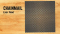 Easy Print Chainmail Armor