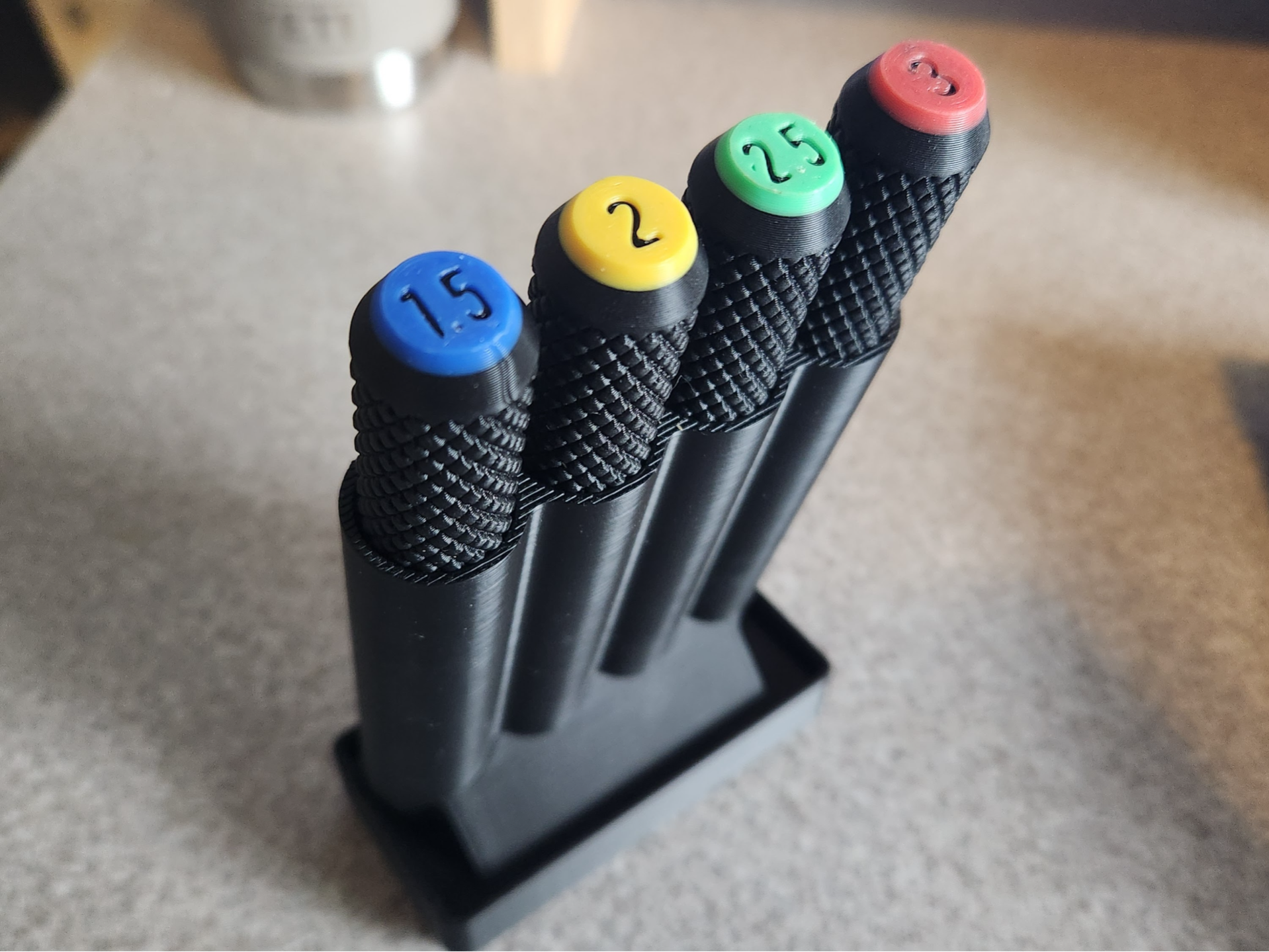 Gridfinity Bin for Hex Key EZ Handles