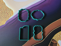 Shapes 5 Baking Cookie Cutter Tool Kitchen Frame
