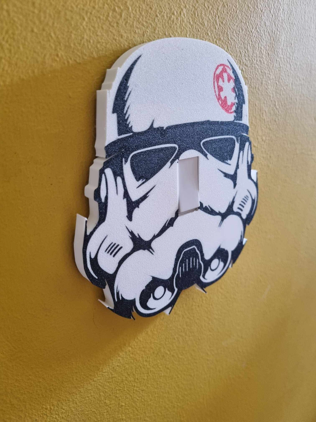 Storm Trooper Light Switch plate cover (UK)