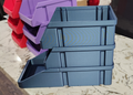 Modular stackable pencil box