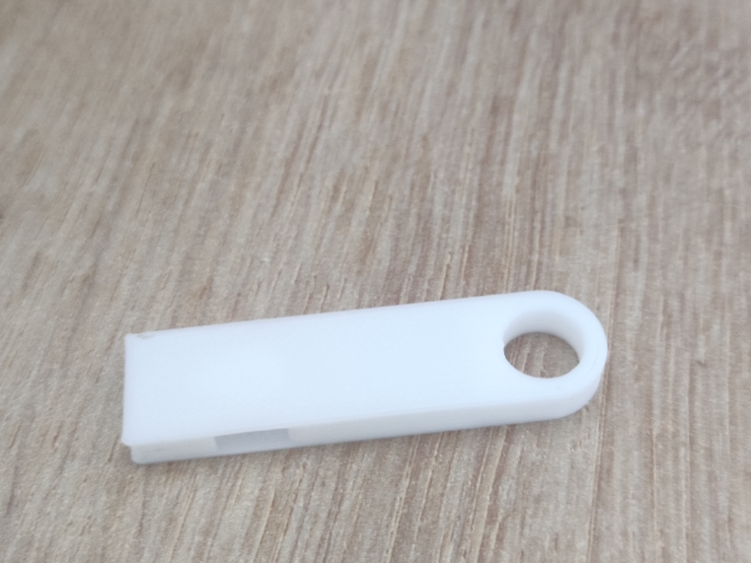 Small whistle keychain