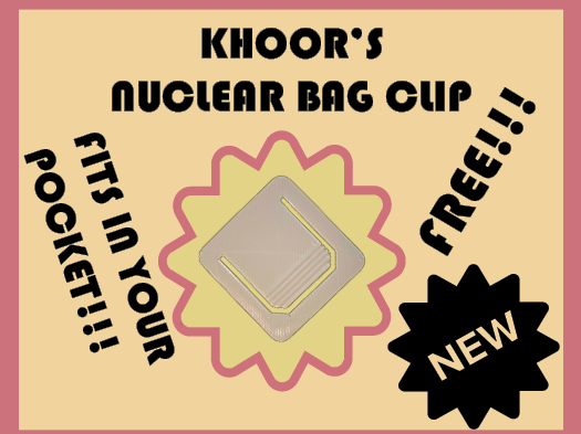 Khoor's Wallet Sized Chip Clip