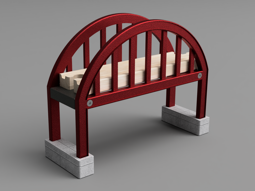 Railway bridge (wooden rails)