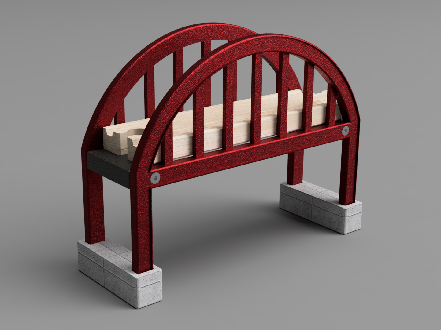 Railway bridge (wooden rails)
