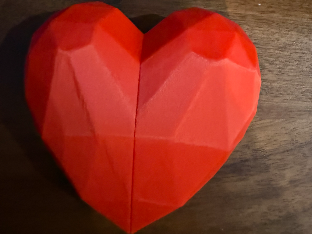 valentine's day secret heart (magnet version)