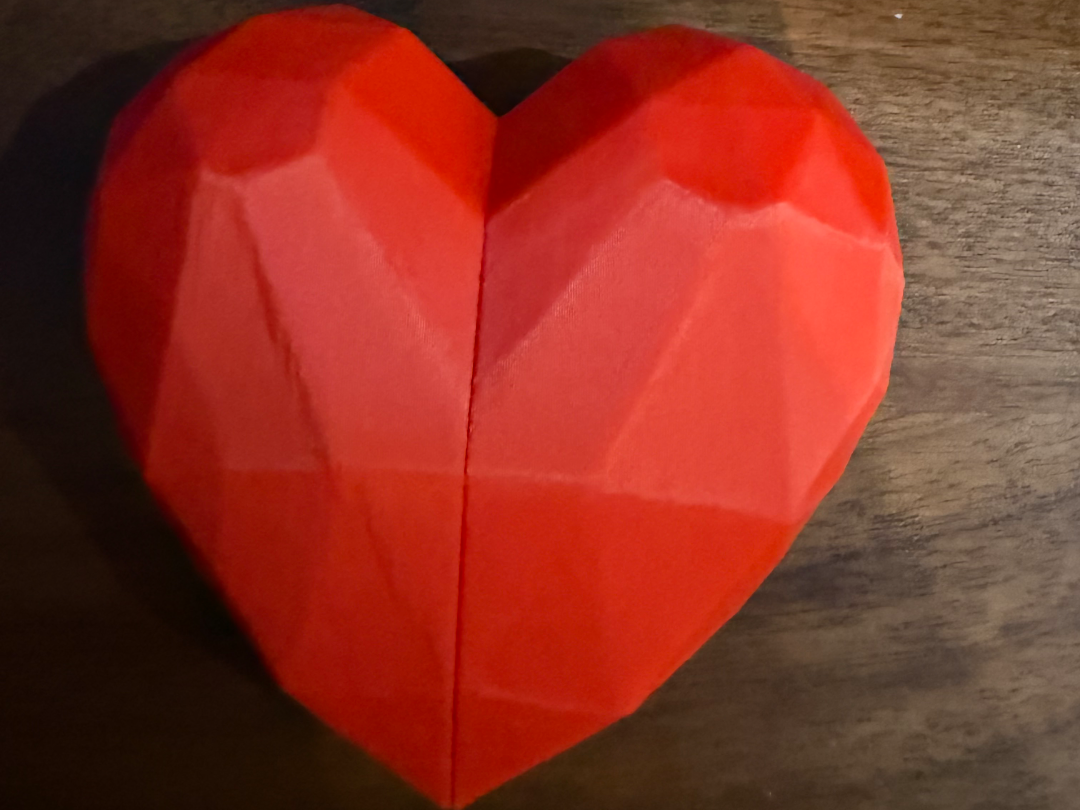 valentine's day secret heart (magnet version)