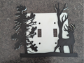 Deer light switch cover double switch