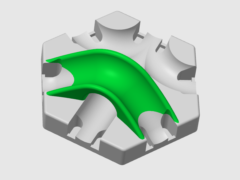 CurvyBridge tile Gravitrax compatible