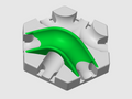 CurvyBridge tile Gravitrax compatible