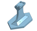 Brick Ship Display Stand, 2in (51mm) tall