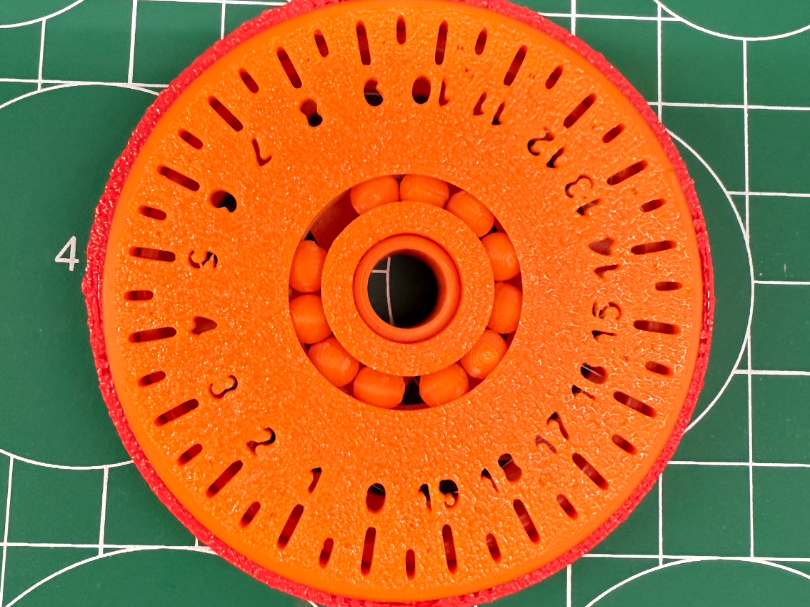 Round ruler for school up to 20 cm