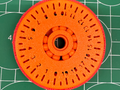 Round ruler for school up to 20 cm